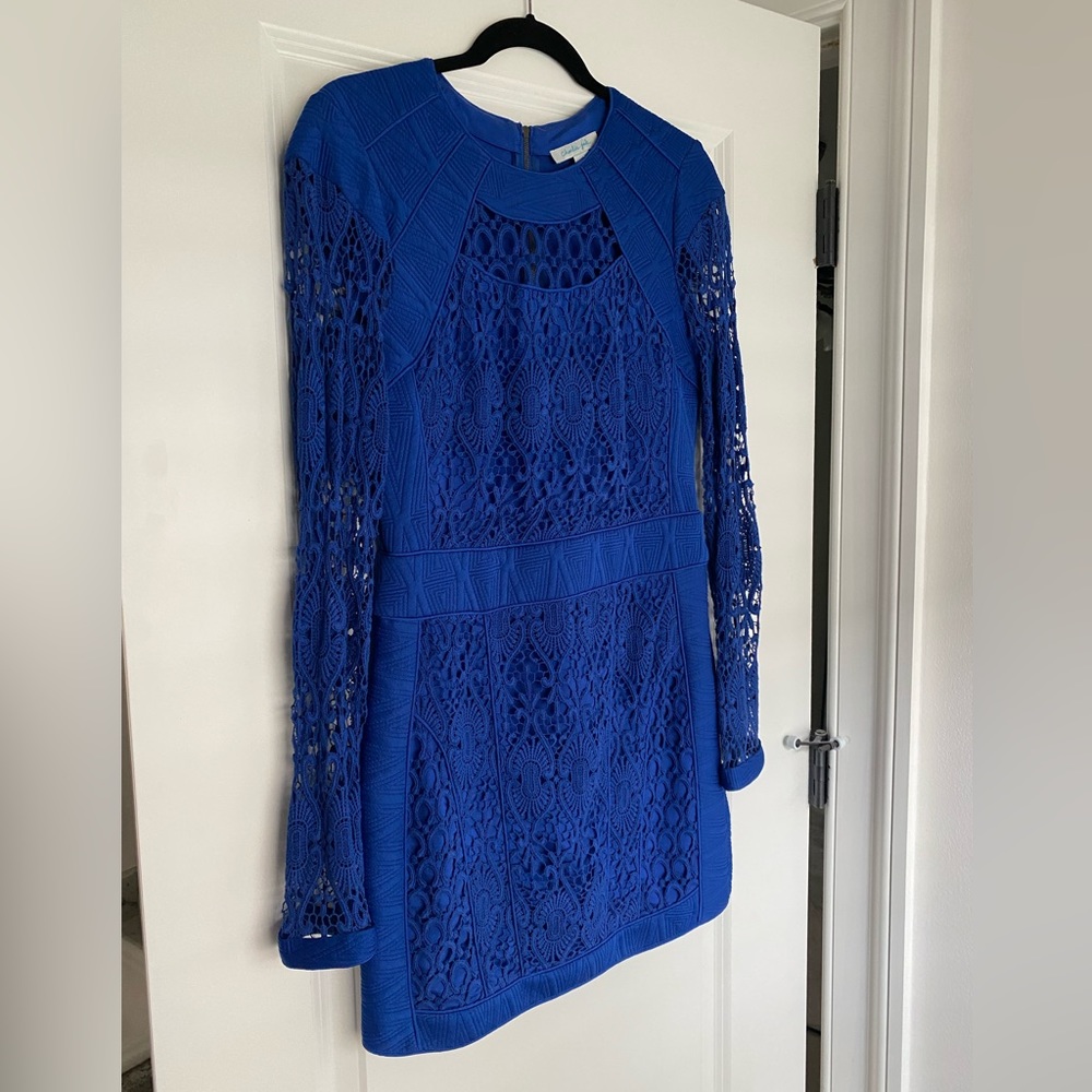 Blue Cocktail Dress - Medium